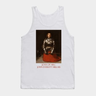 Joan of Arc by John Everett Millais Tank Top